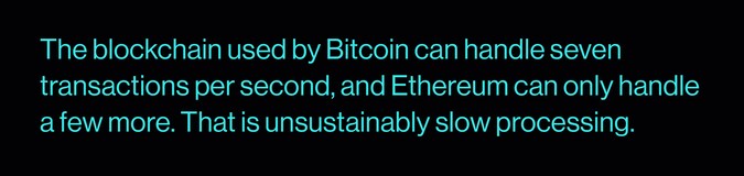 the blockchain community is not