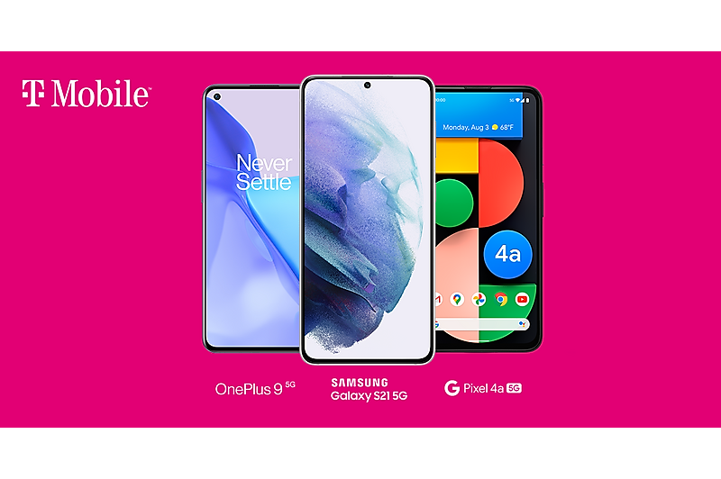 Check out all the great savings on the latest smartphones at T-Mobile